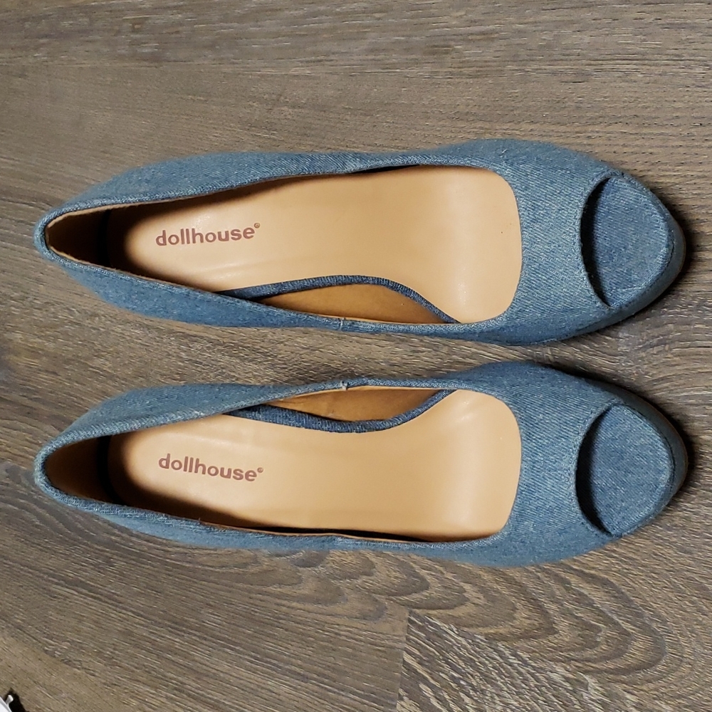 New Demin Super High Heels